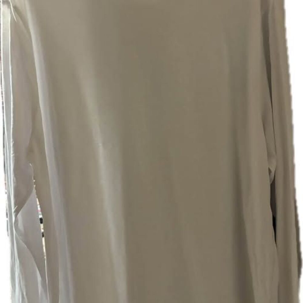 Athletic Works LS Tri-Blend Tee XL Vivid White
